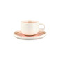 Voir la diapositive 4 : BJORN Tasse 20cl et soucoupe Ø15cm OXYGEN - 12 pièces - Rose poudre