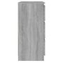Voir la diapositive 4 : VIDAXL Buffet Sonoma gris 60x35x76 cm Bois d'ingenierie