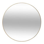 ATMOSPHERA Miroir Mural Rond  Alice  38cm Or