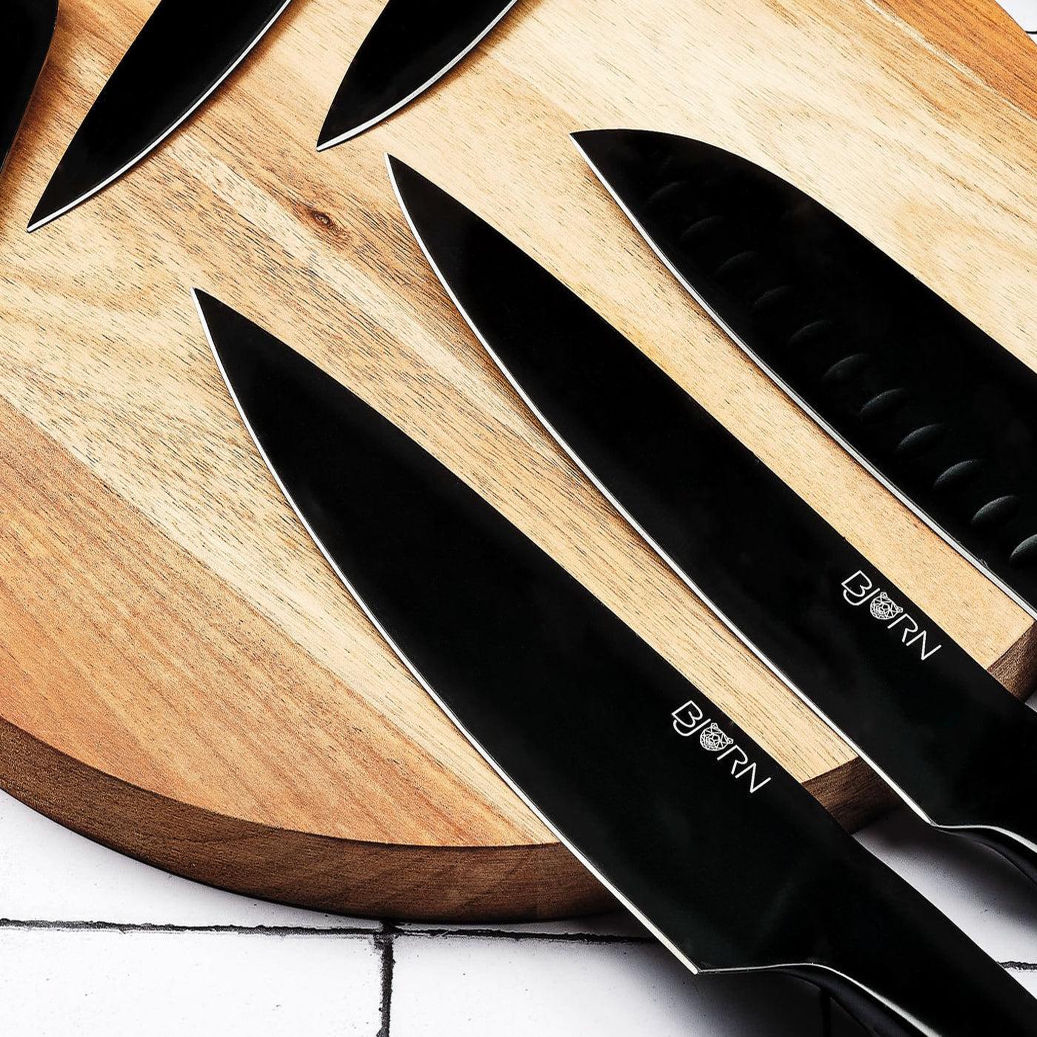 Voir la diapositive 4 : BJORN Bloc couteaux de cuisine jensen rauma - 7 pièces
