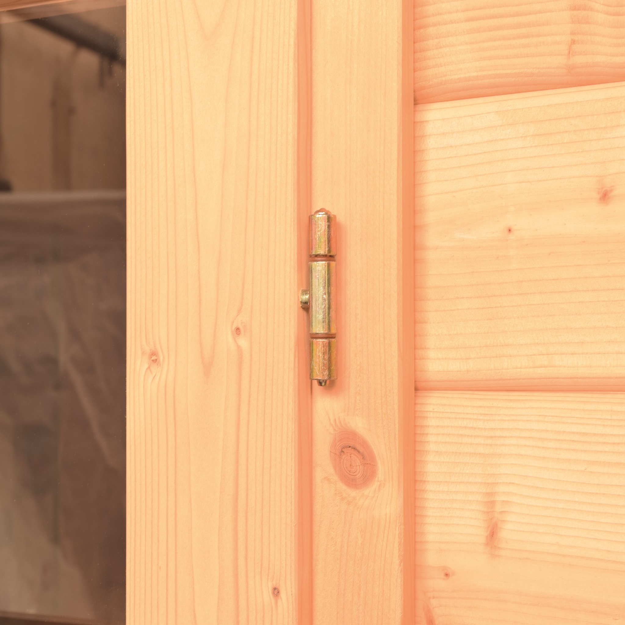 Voir la diapositive 8 : WEKA Abri de jardin bois anthracite - Avec auvent - 12,88m²