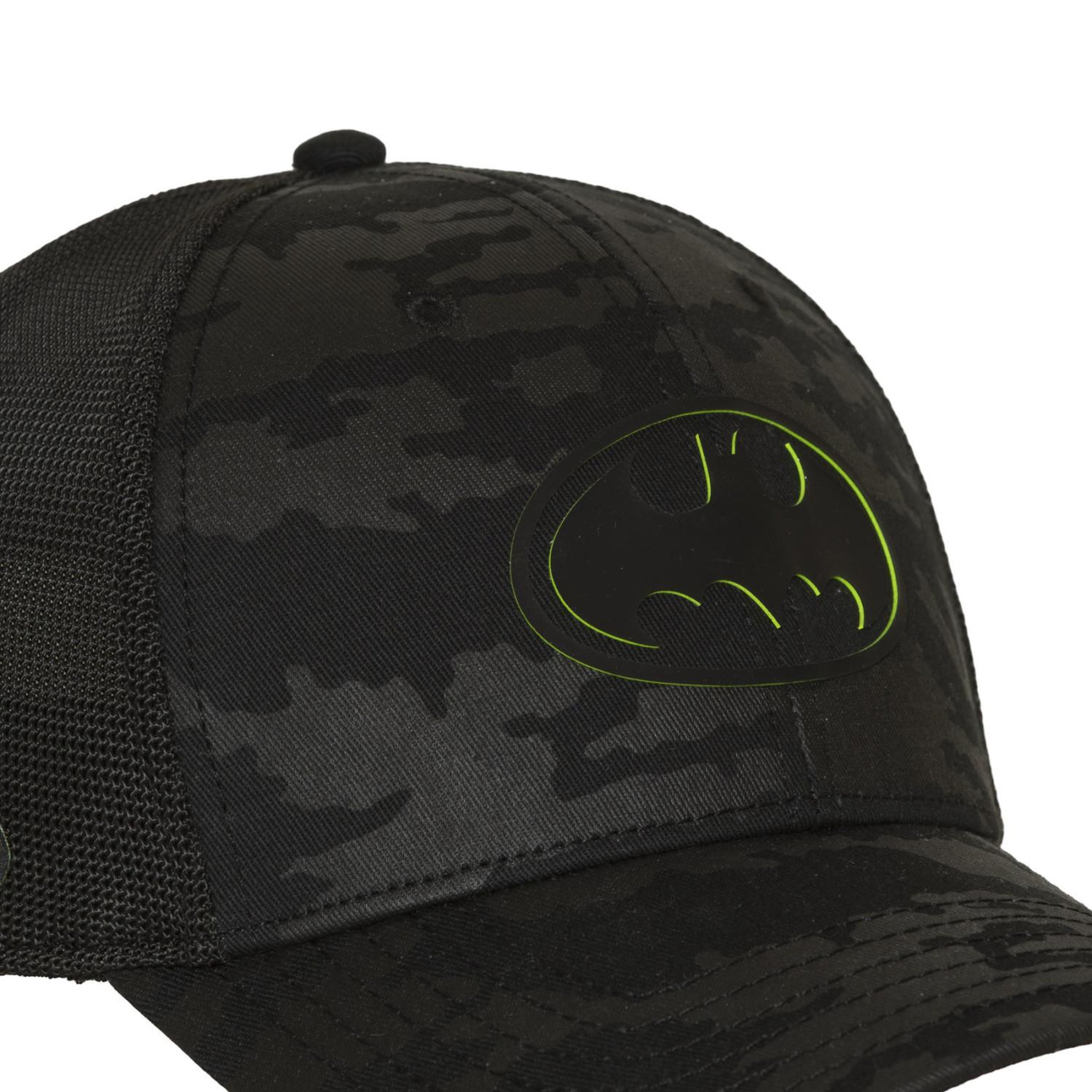 Voir la diapositive 3 : CAPSLAB Casquette baseball premium avec filet et patch Dc Comics Neon Logo
