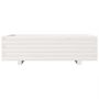 Voir la diapositive 5 : VIDAXL Jardiniere blanc 90x60x26,5 cm bois de pin massif