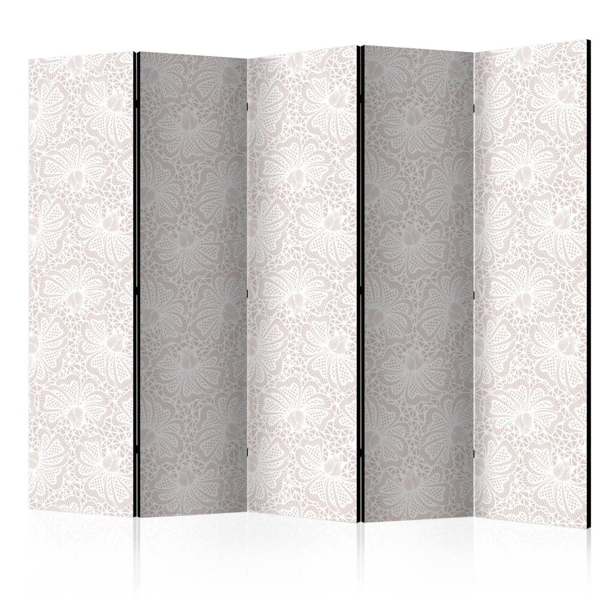 Paris Prix Paravent 5 volets  knitted ornaments  172x225cm