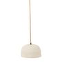 Voir la diapositive 2 : Paris Prix Lampe Suspension Papier Mâché  Bali  30cm Blanc