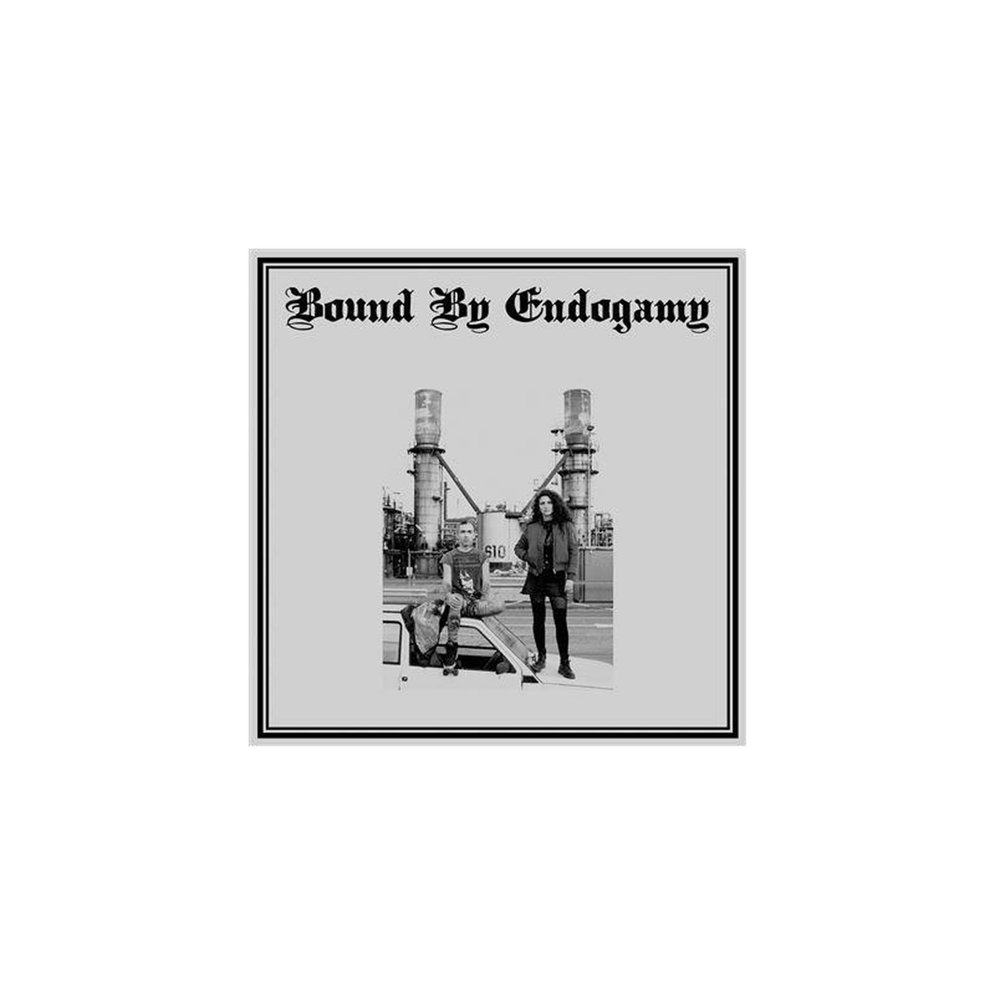 Album bound by endogamy rock sur vinyle lp 33t, 1 disque, livret couverture illustrée