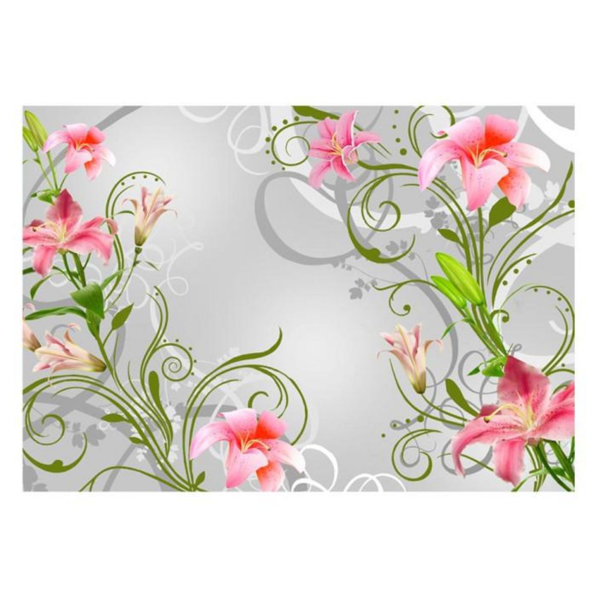 Paris Prix Papier Peint  Subtle Beauty of the Lilies III