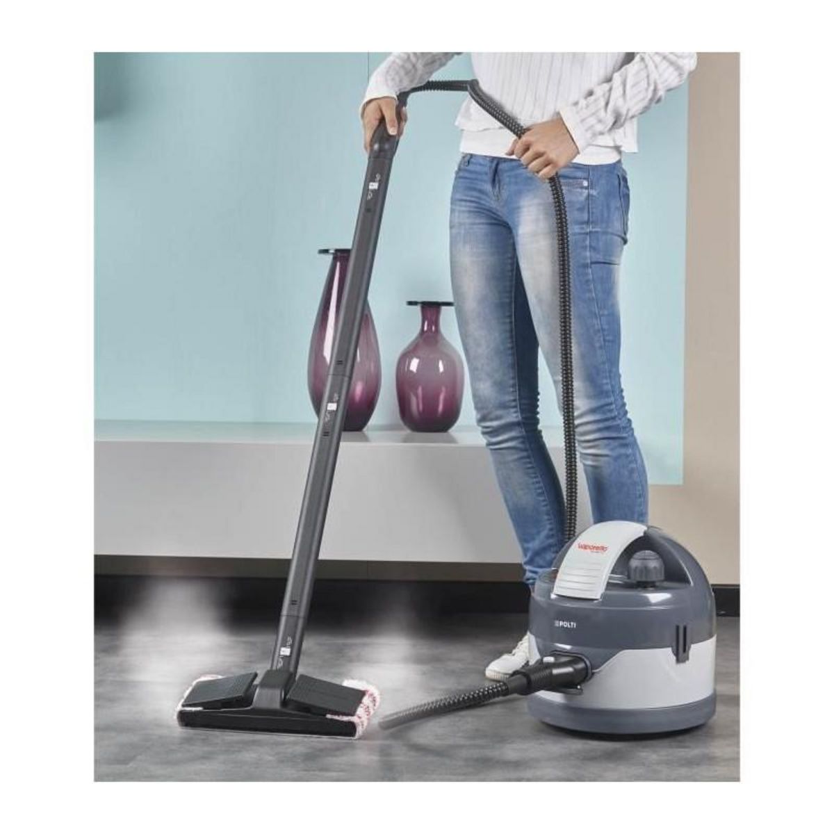 POLTI POLTI PTEU0260 Nettoyeur vapeur traineau Vaporetto Eco Pro 3.0 - 2000W - 2L