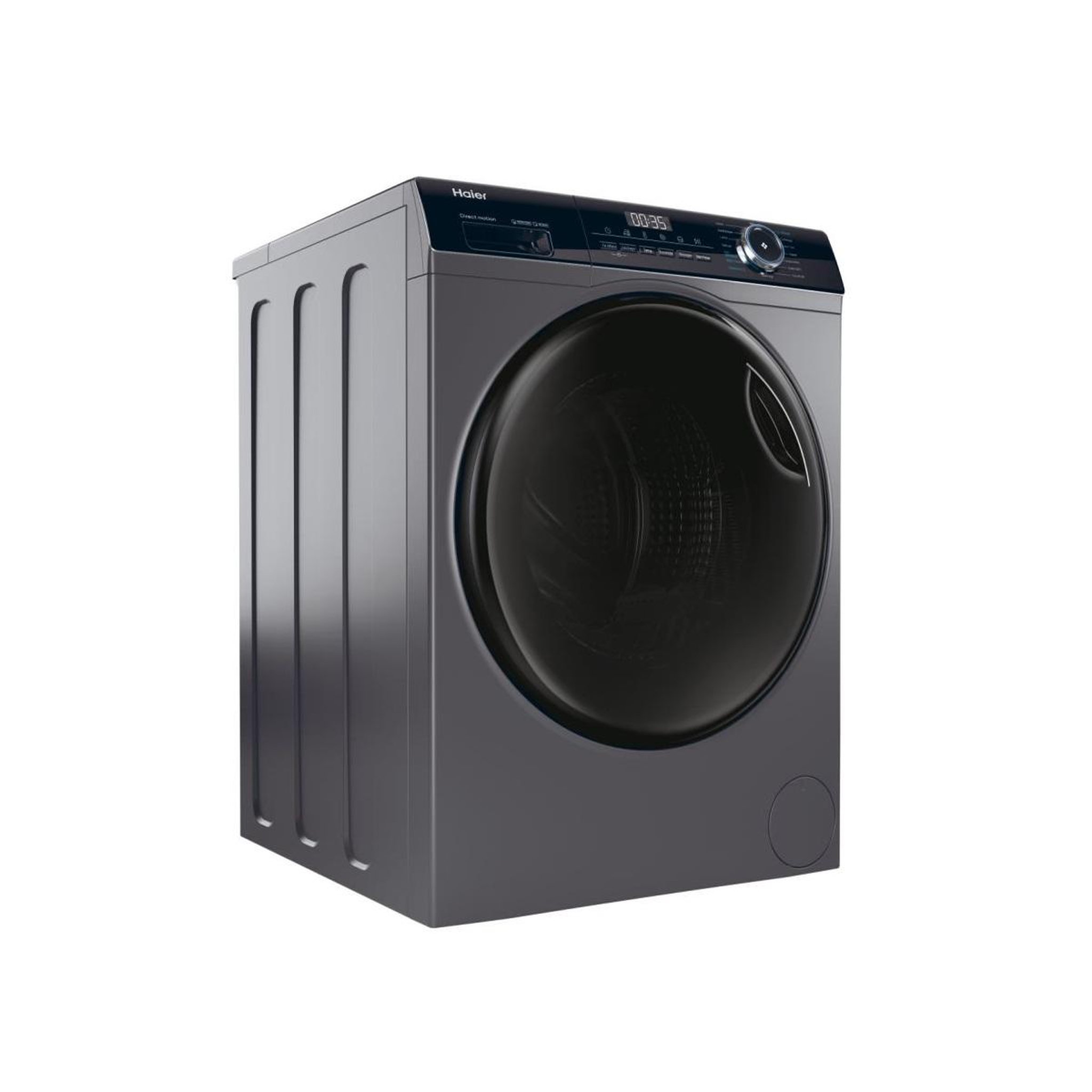 Voir la diapositive 4 : HAIER Lave-linge séchant 8/5kg 1400 trs/min silver grey - hwd80-b14939s8fr