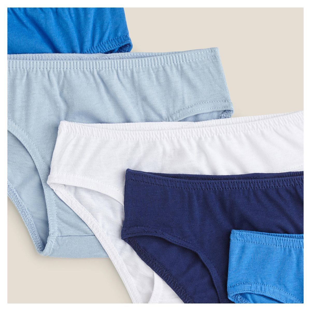 IN EXTENSO Lot de 7 slips garçon