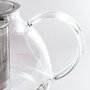 Aromandise Théière en verre avec filtre en inox - 0,8 L