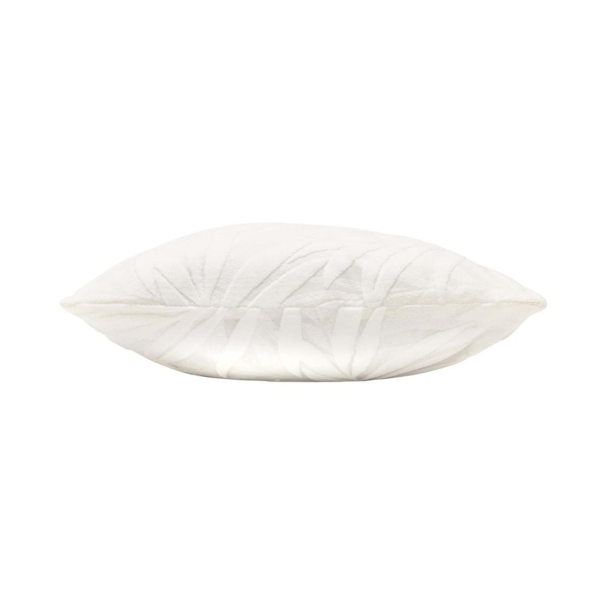 Paris Prix Coussin Déco en Velours  Galoe  45x45cm Blanc