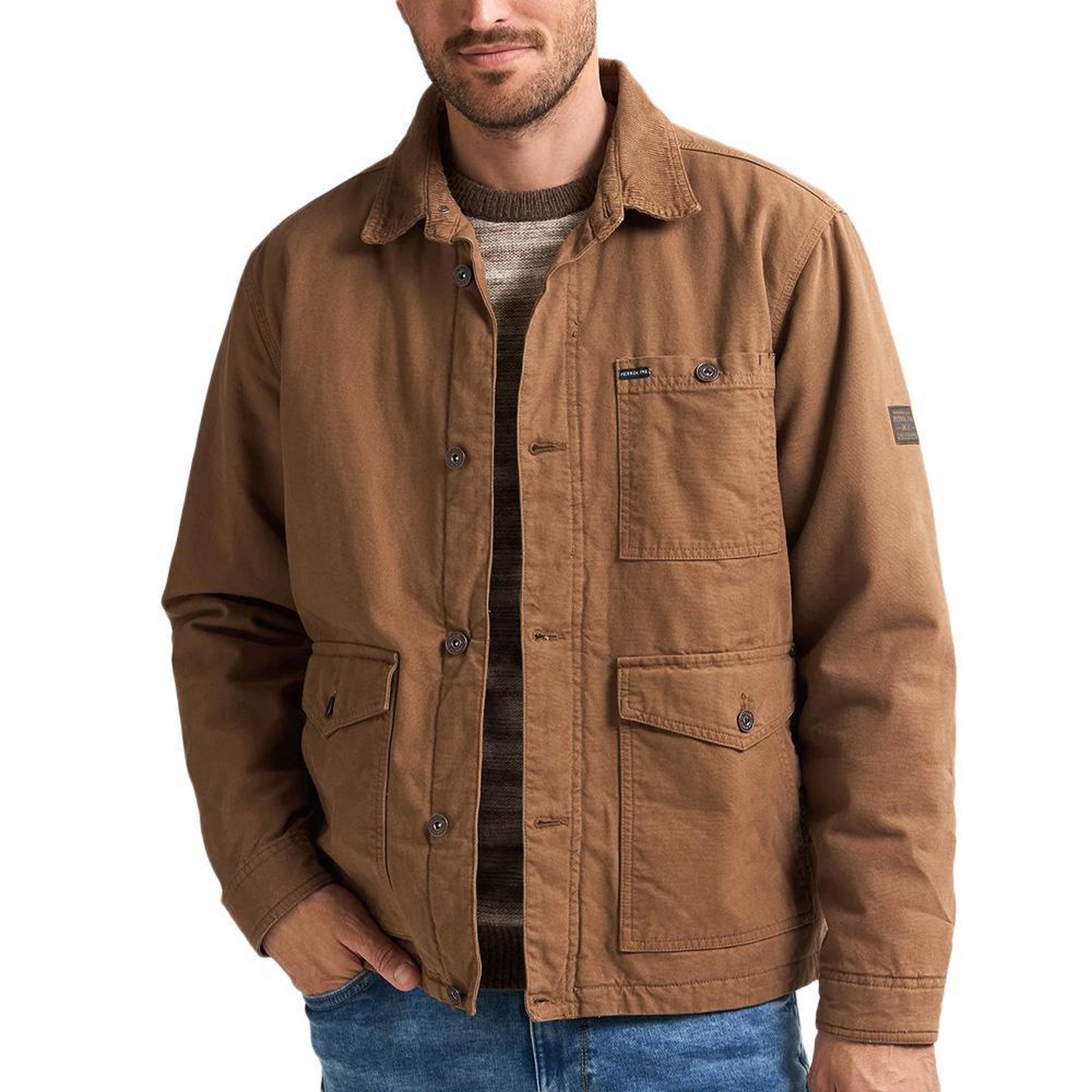 Petrol Industries Veste marron homme petrol industries jac003. Coloris disponibles : Marron