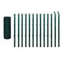 Voir la diapositive 2 : VIDAXL Cloture Euro Acier 25 x 0,8 m Vert