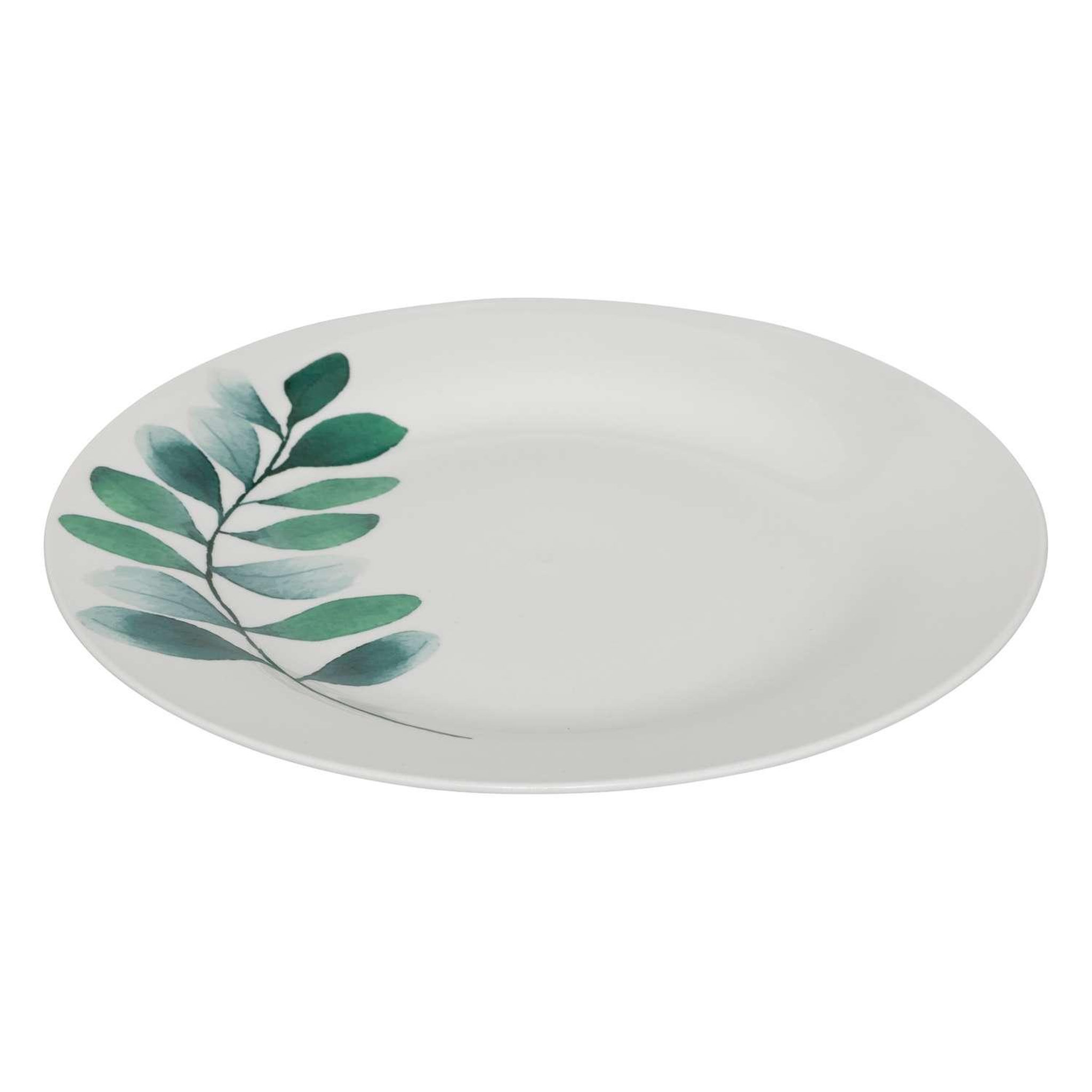 Voir la diapositive 4 : SECRET DE GOURMET Service vaisselle 18 pièces vegetal - vert