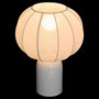 Voir la diapositive 2 : ATMOSPHERA Lampe à Poser en Métal  Tobie  33cm Blanc