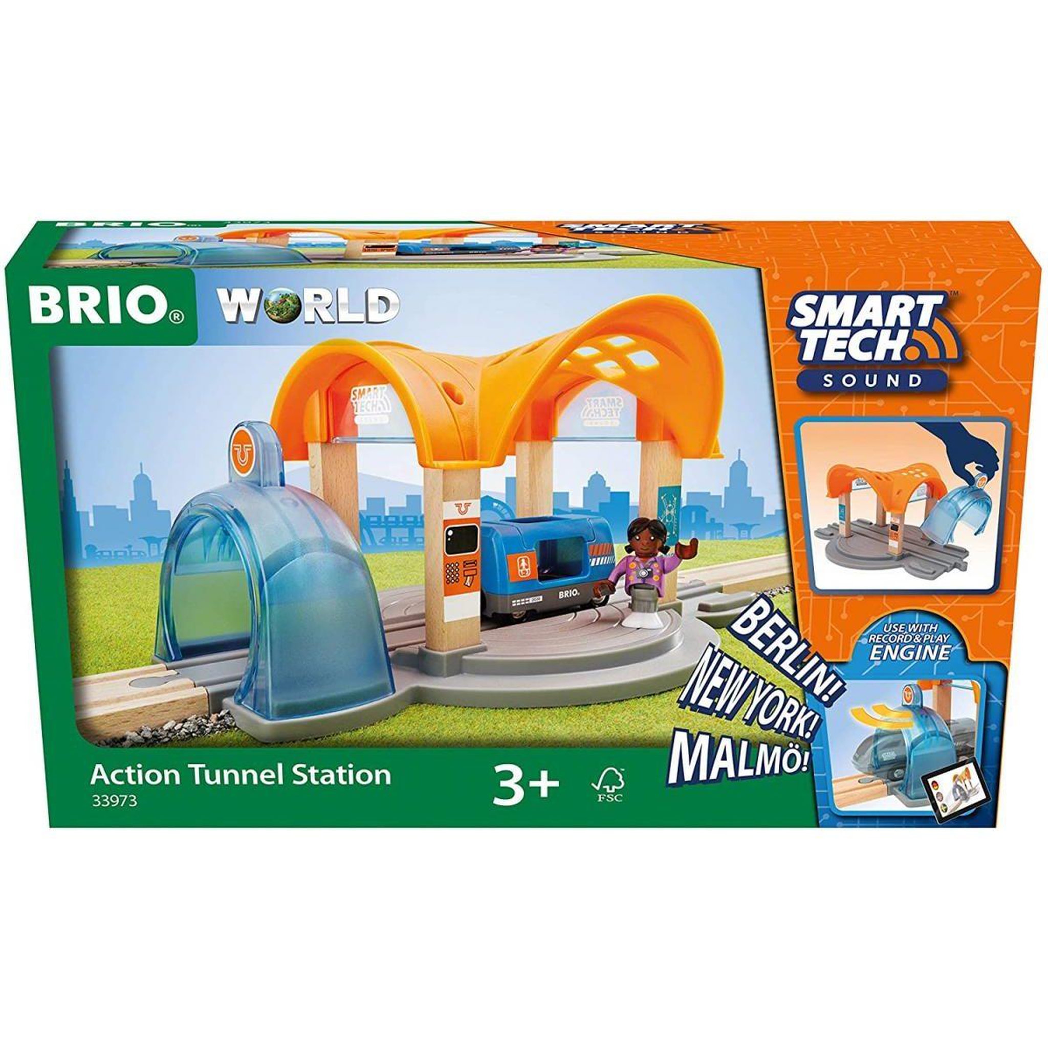 Voir la diapositive 2 : Brio 33973 gare smart tech sound