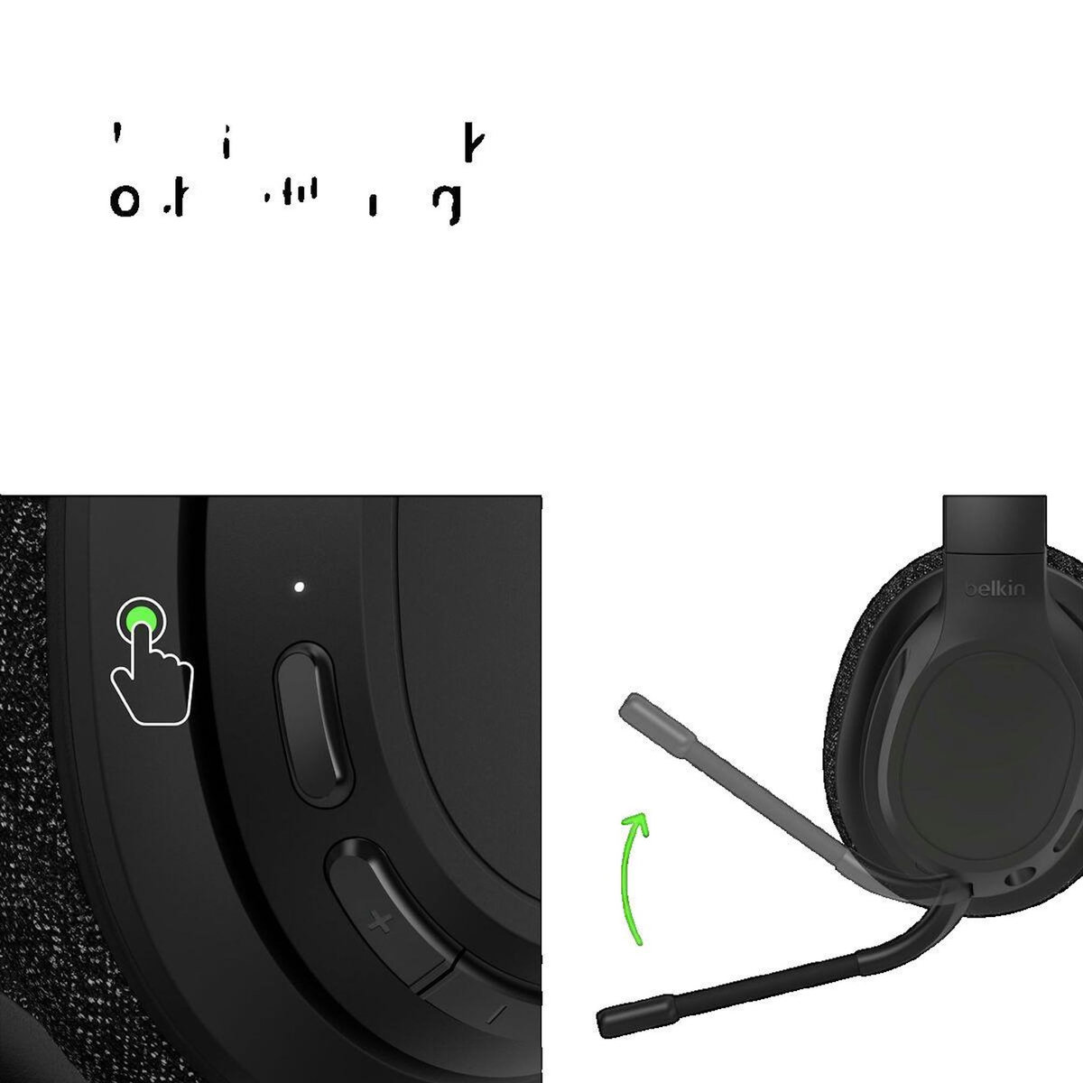 Belkin Casque audio Belkin SoundForm Adapt Bluetooth et filaire