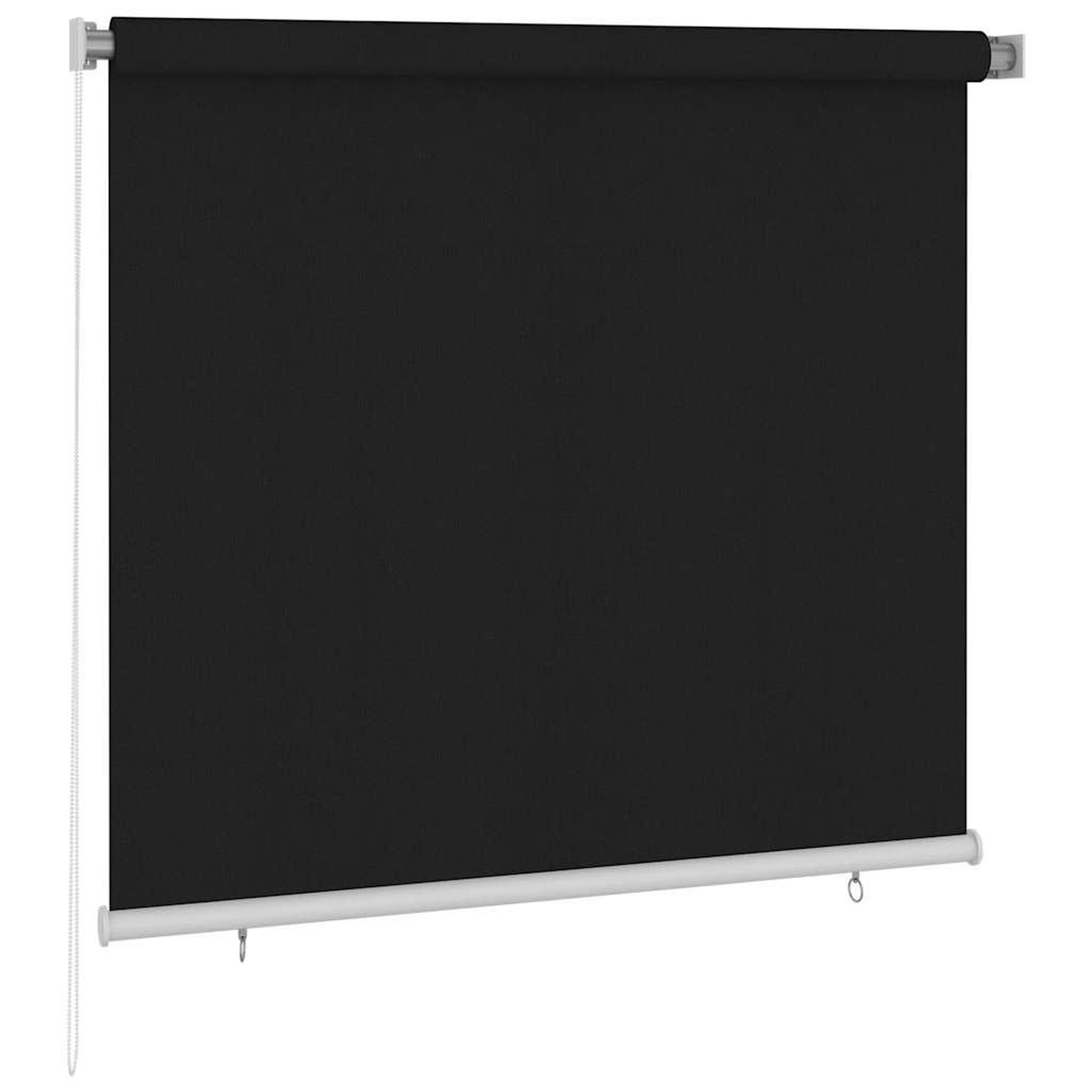 VIDAXL Store roulant d'exterieur 165 (l) x 140 (h) cm noir