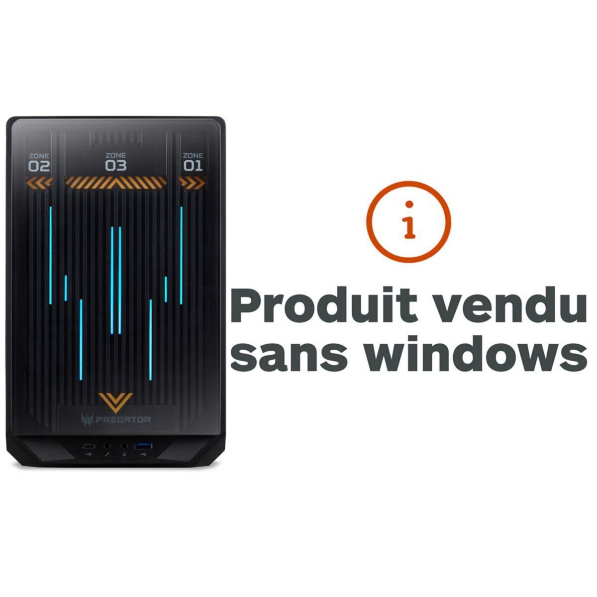 ACER PC Gamer Predator Orion X POX-955 Sans OS