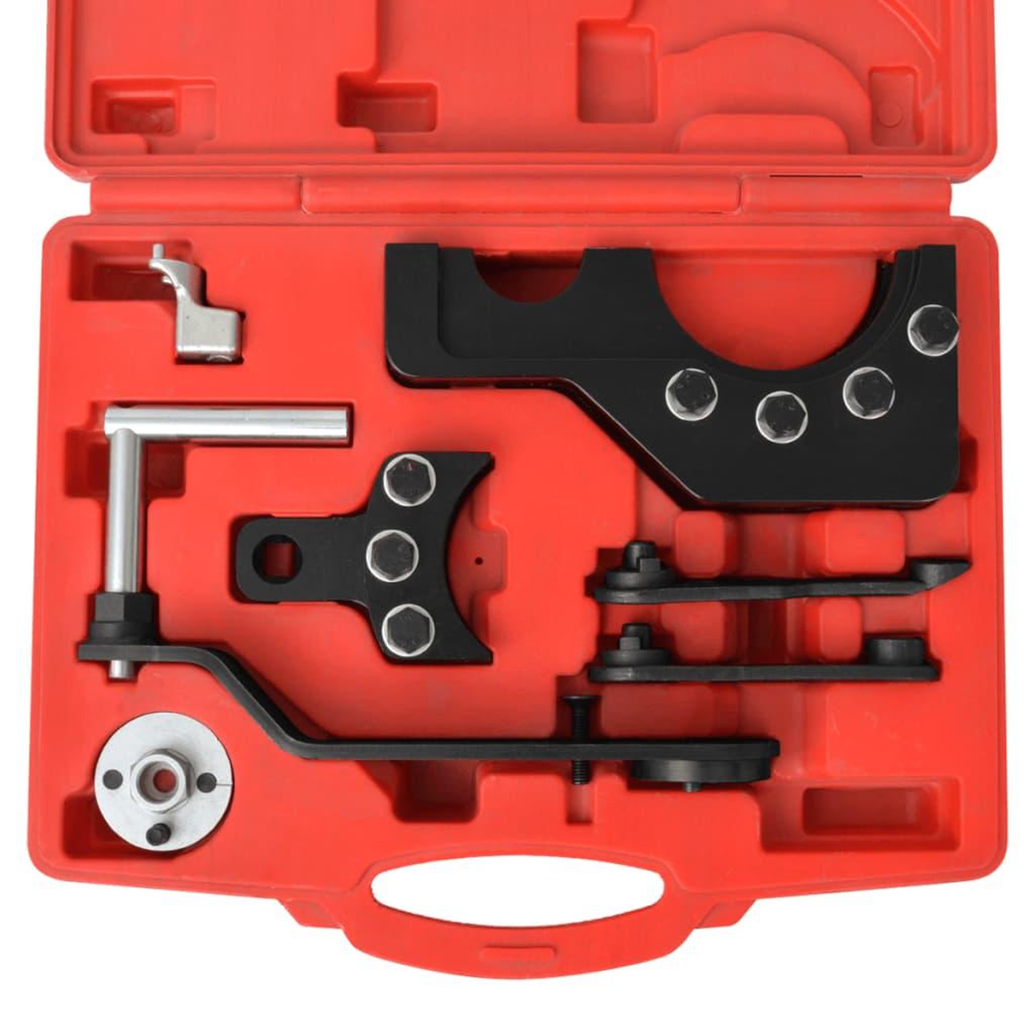 Voir la diapositive 3 : VIDAXL Kit d'outils de calage de moteur diesel vag 2,5/4,9d/tdi pd 8pc