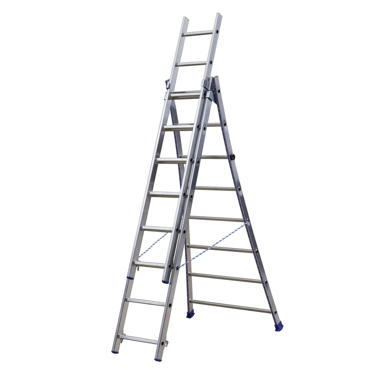 CENTAURE Echelle transformable KET3 - 3x12 barreaux - 8.80 m