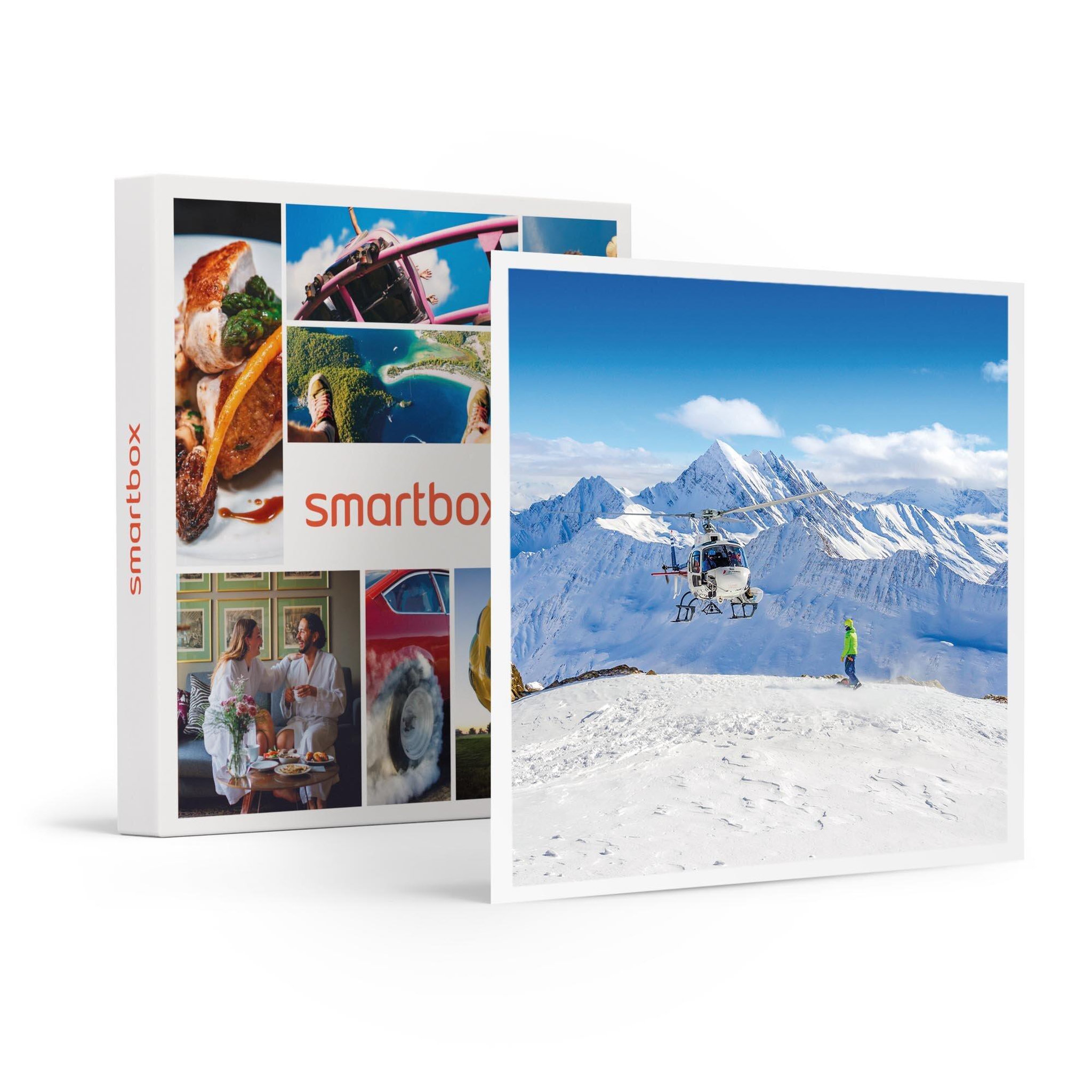Voir la diapositive 1 : Smartbox Vol en hélicoptère de 15 min pour 2 personnes au-dessus du Mont-Blanc - Coffret Cadeau Sport & Aventure