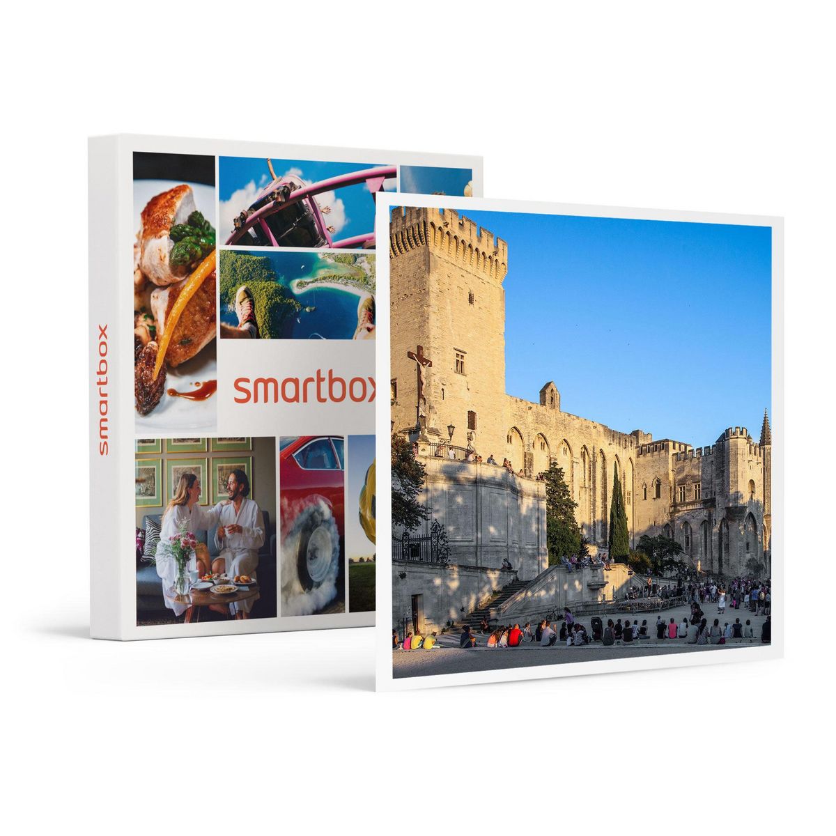 Smartbox 2 entrées adulte et 2 entrées enfant pour le Palais des Papes et les jardins à Avignon - Coffret Cadeau Sport & Aventure