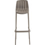 Voir la diapositive 4 : Habitat et Jardin Table et chaises hautes de bistrot empilables  Vaena  - 2 places - Taupe