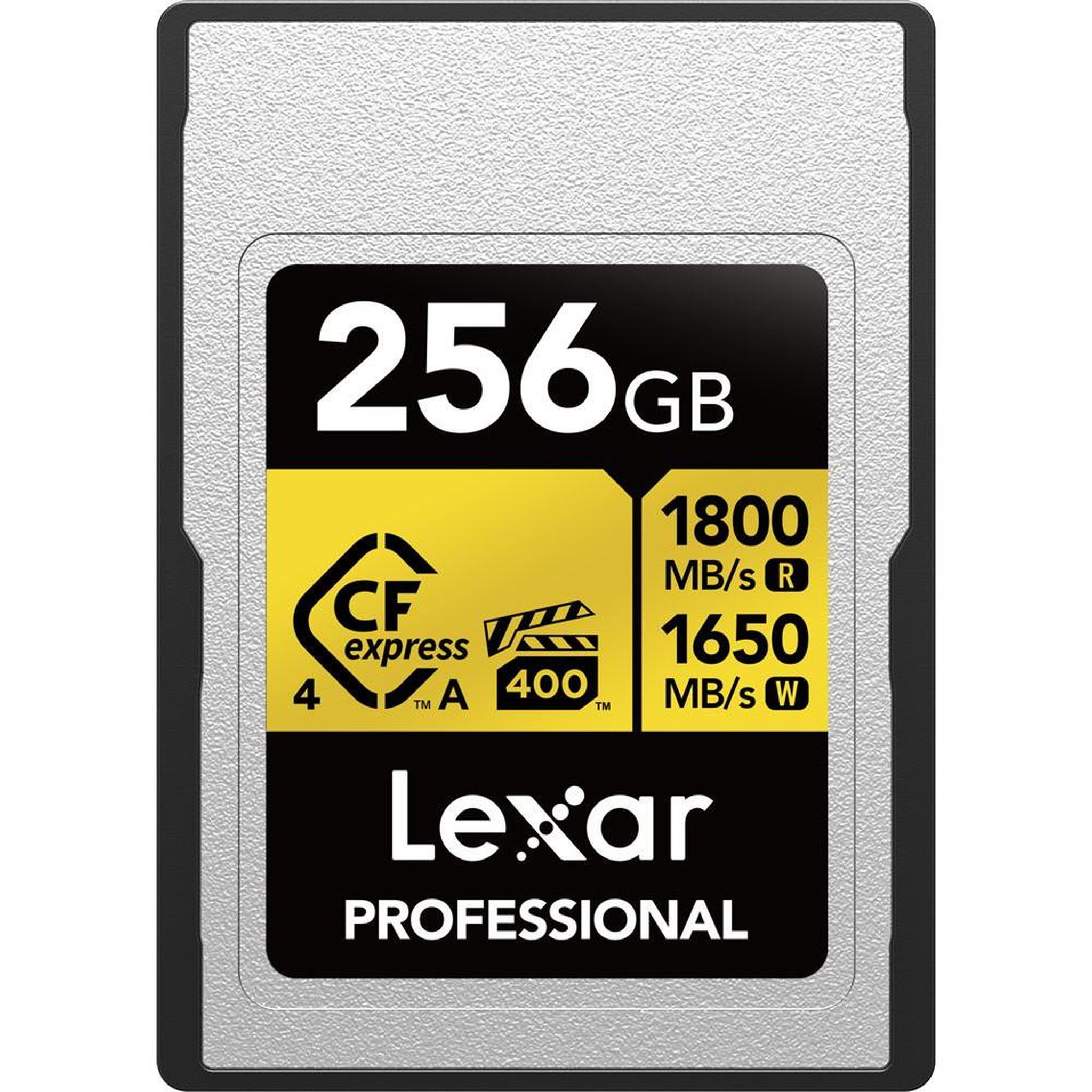 Lexar Lexar cfexpress gold type a 256gb, carte mémoire 1800mb/s lecture et 1650mb/s écriture, pour photo et vidéo