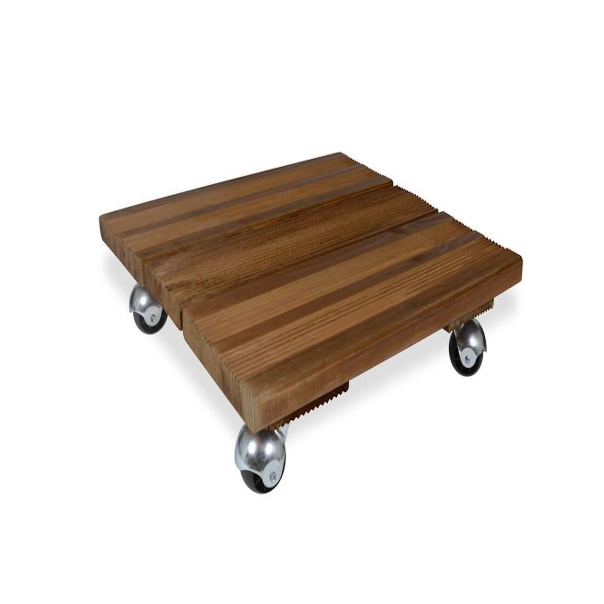 CENTRALE BRICO Roule plante BOIS carré naturel - 40x40 cm - Bois