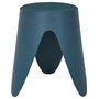 Voir la diapositive 1 : The Home Deco Factory Tabouret d'appoint empilable Emma - Bleu canard