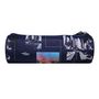 Voir la diapositive 4 : Bagtrotter BAGTROTTER Trousse scolaire ronde Offshore Bleue Ville Gratte Ciel