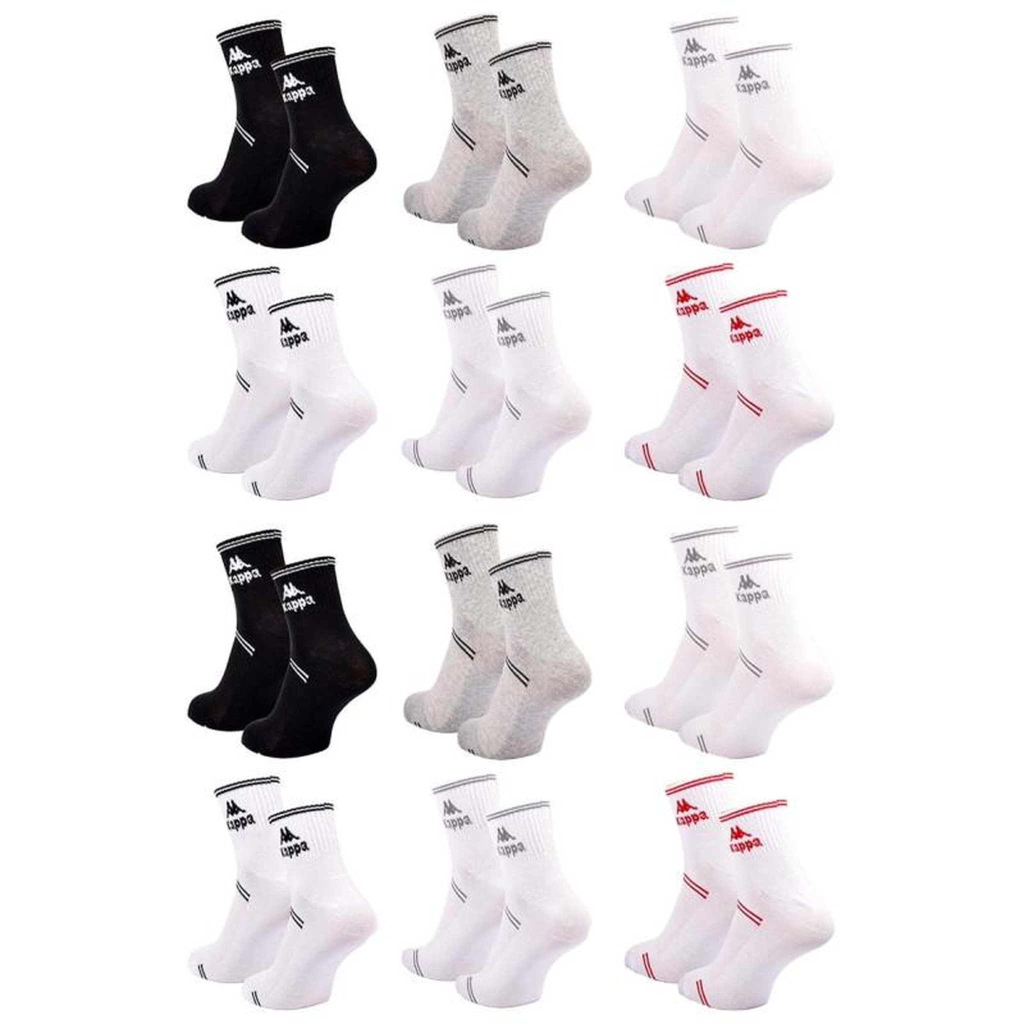 Voir la diapositive 3 : KAPPA Chaussettes KAPPA QUARTER
