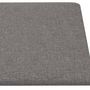 Voir la diapositive 5 : VIDAXL Panneaux muraux 12 pcs Gris clair 90x30 cm Tissu 3,24 m^2