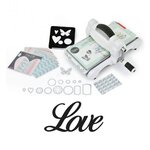 Sizzix Machine de découpe Big Shot Sizzix + Matrice Love