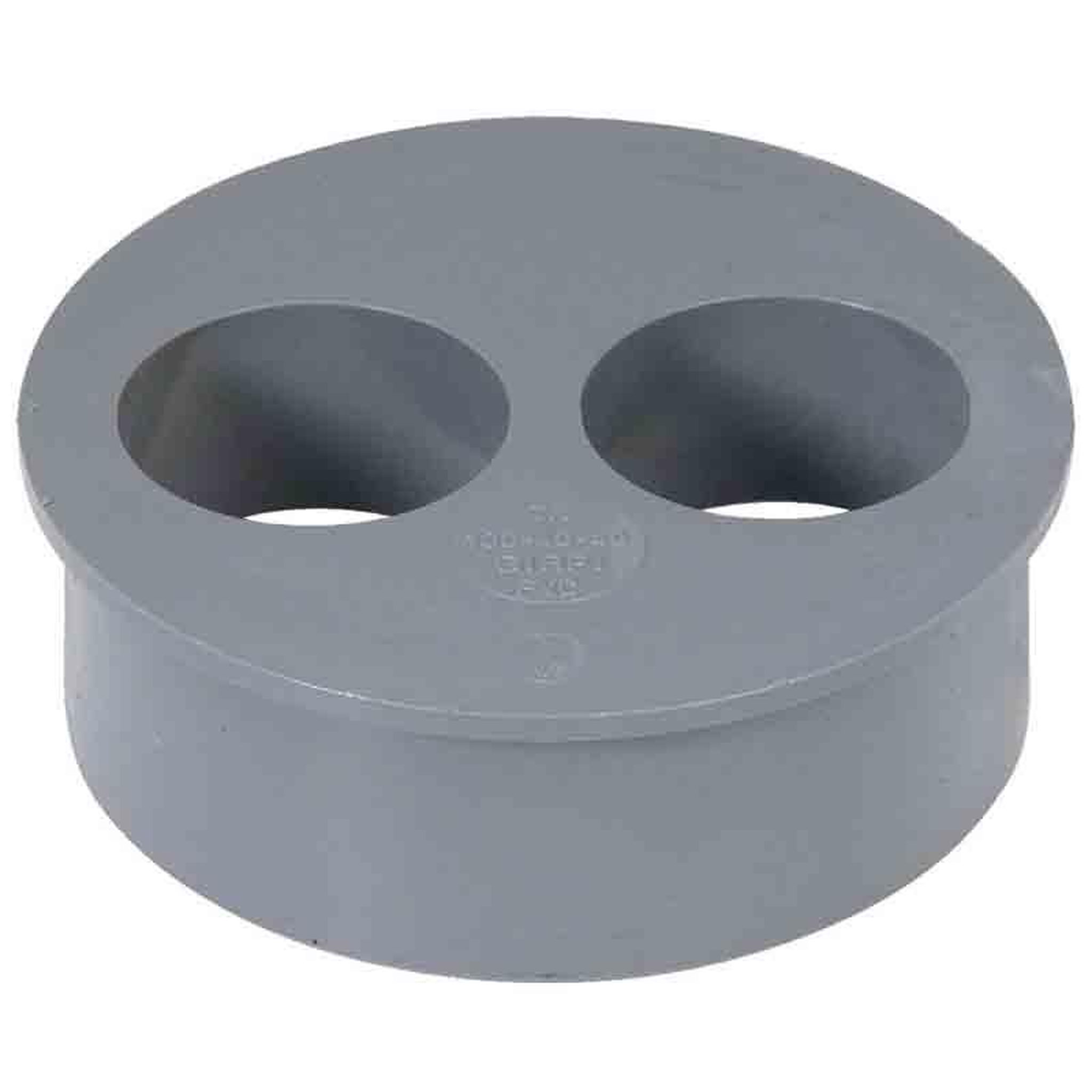 GIRPI Tampon de réduction 2 piquages mâle/femelle Ø 100/40/40 mm