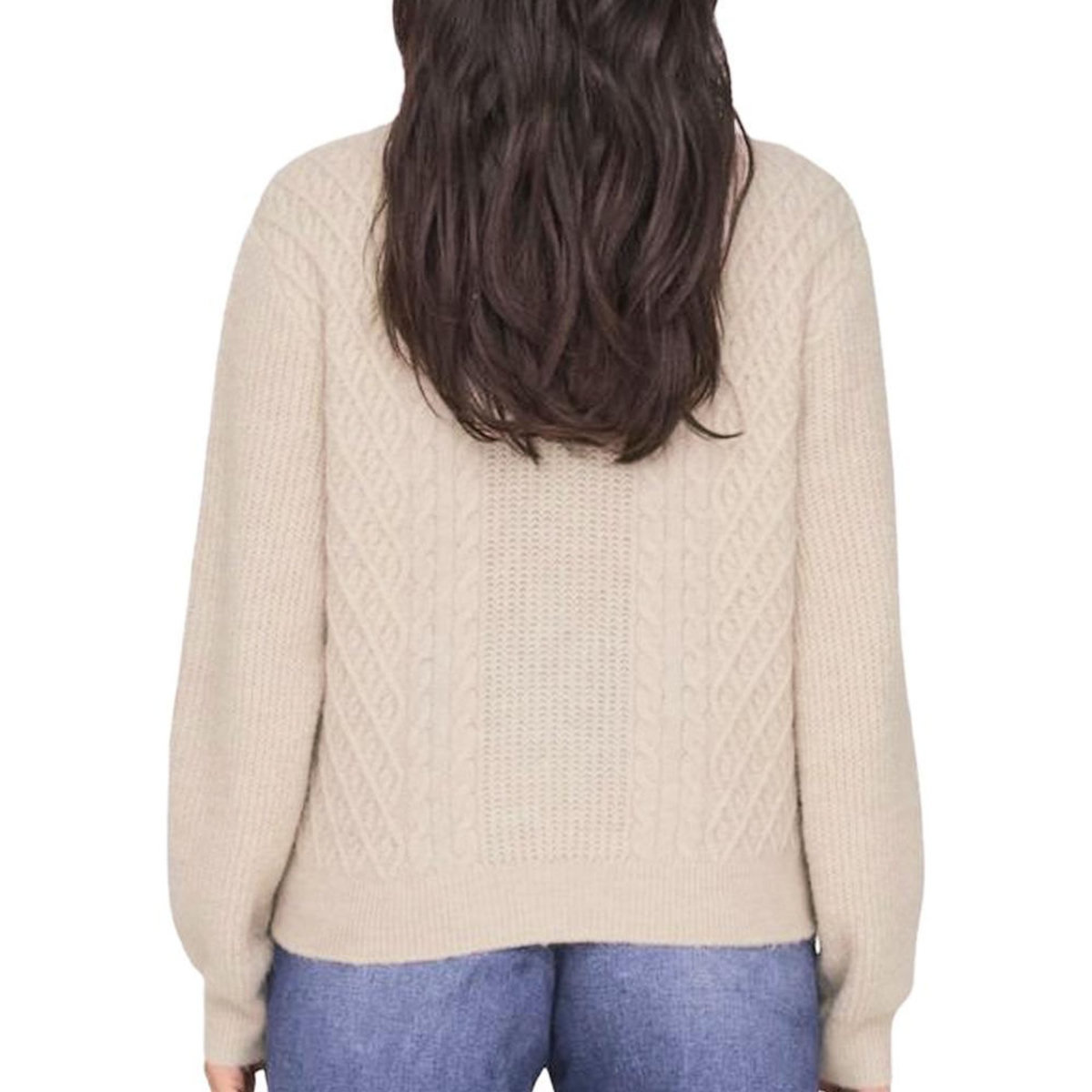 Only Gilet Beige Femme Only Igrid