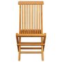 Voir la diapositive 4 : VIDAXL Chaises de jardin avec coussins taupe 8 pcs Bois de teck massif