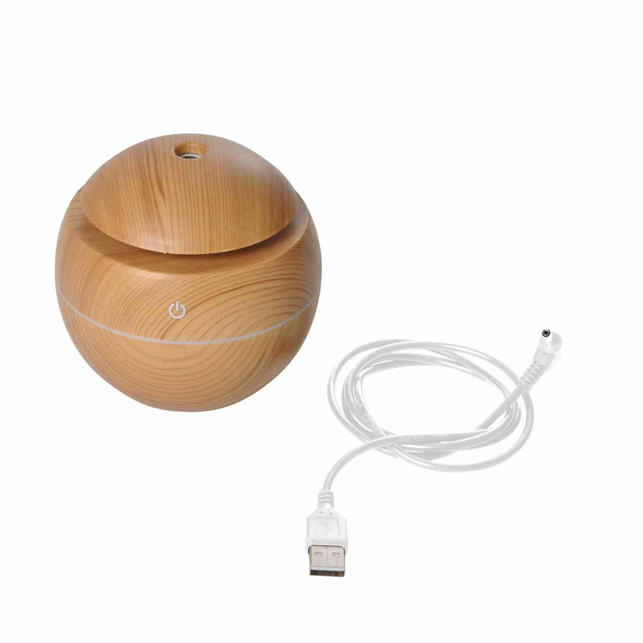 Voir la diapositive 2 : HOMEA Diffuseur de Parfum Électrique  Boule  130ml Naturel