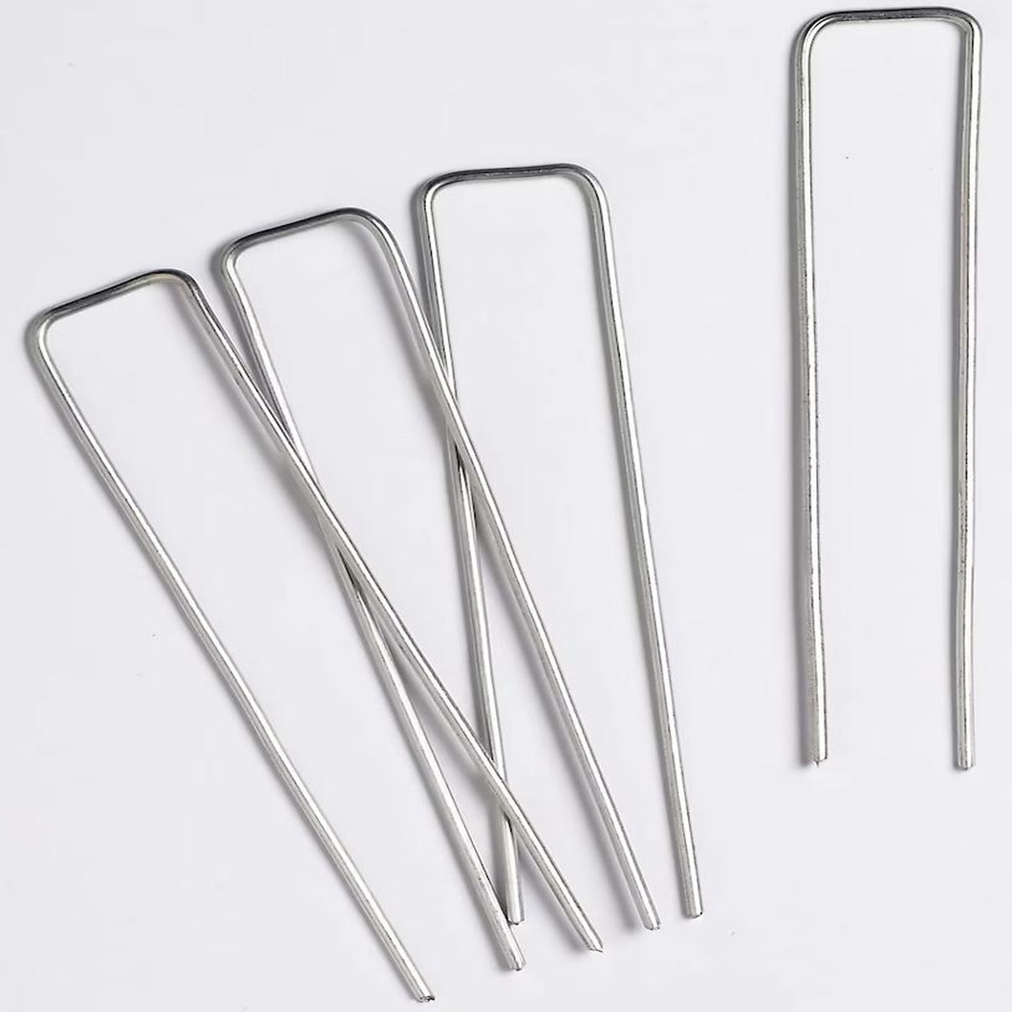 Jany Agrafes de fixation métal – Lot de 20 – 14 x 3 x 14 cm – Fabrication Française – Sans plastique