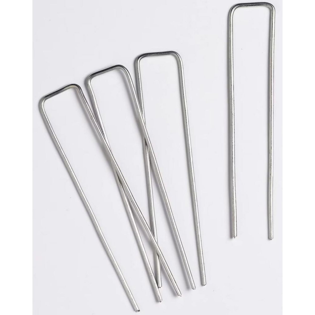 Jany Agrafes de fixation métal – Lot de 20 – 14 x 3 x 14 cm – Fabrication Française – Sans plastique