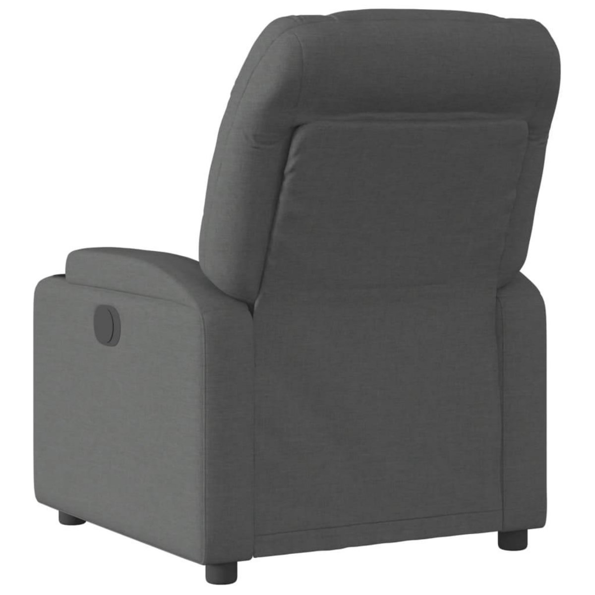 VIDAXL Fauteuil inclinable electrique Gris fonce Tissu