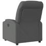 Voir la diapositive 4 : VIDAXL Fauteuil inclinable electrique Gris fonce Tissu