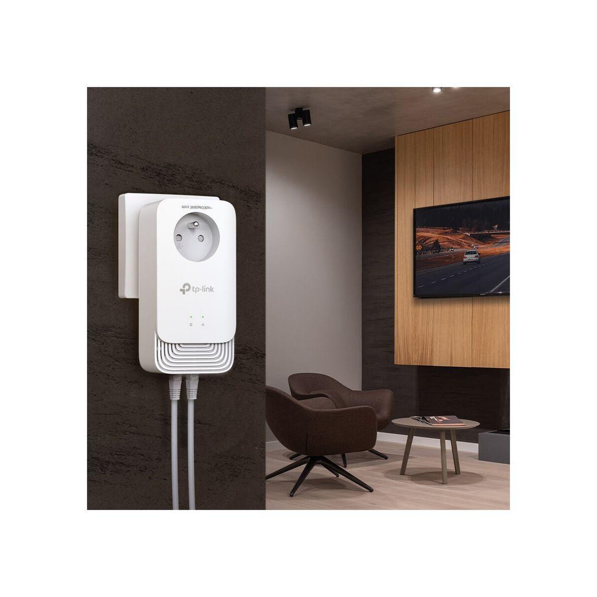 Voir la diapositive 2 : TP-LINK Cpl filaire tl-pg2405p kit