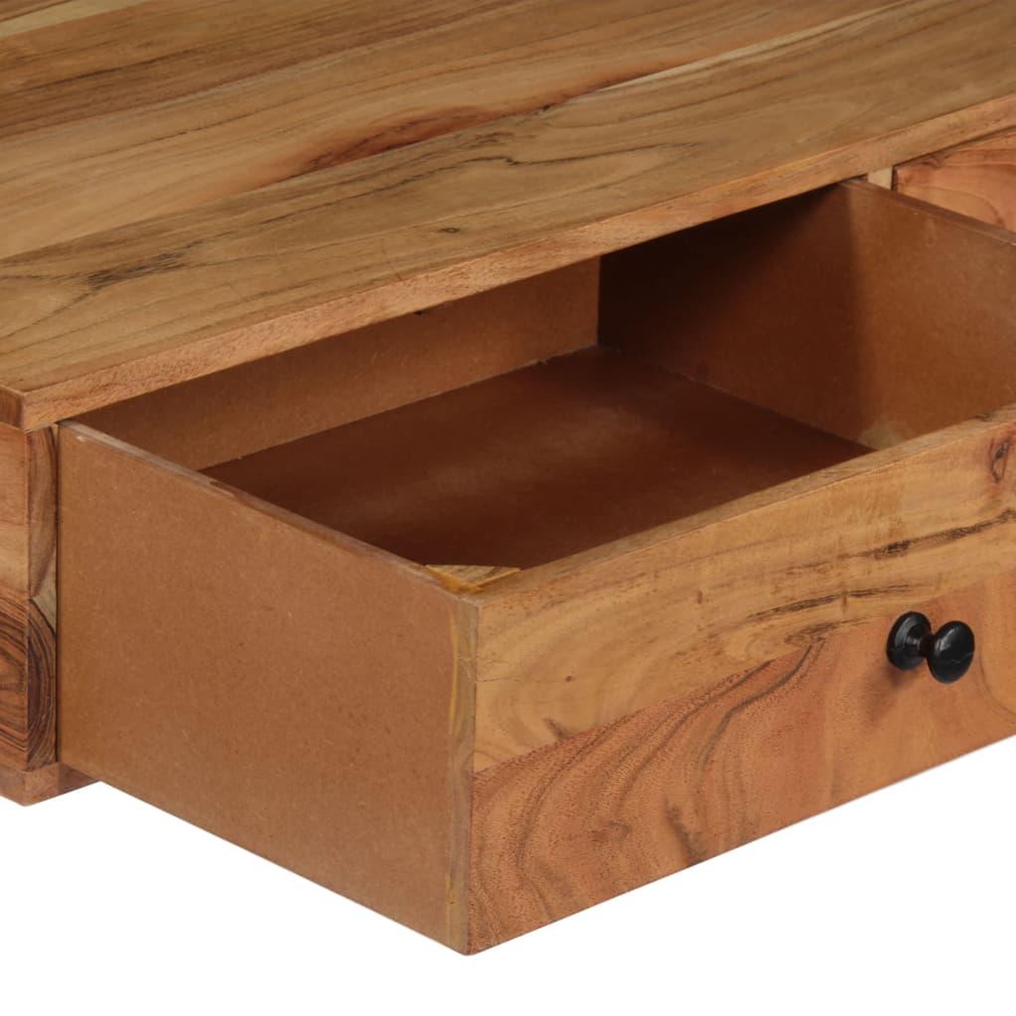 Voir la diapositive 5 : VIDAXL Bureau mural 90x40x170 cm Bois d'acacia solide