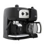 Voir la diapositive 2 : DELONGHI Expresso combiné cafetière BCO 261B.1 Noir