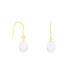 L'ATELIER D'AZUR Boucles d'Oreilles Or Jaune Perles de Culture - Dormeuses