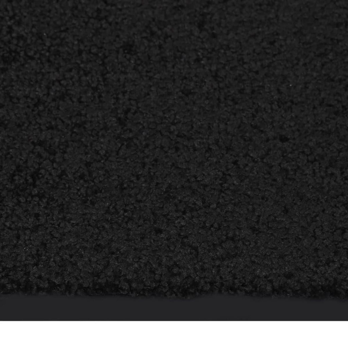 VIDAXL Paillasson Noir 60x80 cm