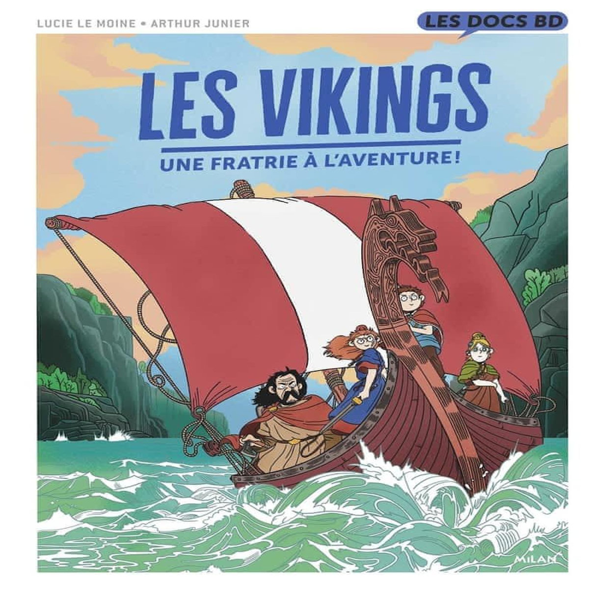 LES VIKINGS. UNE FRATRIE A L'AVENTURE !, Le Moine Lucie